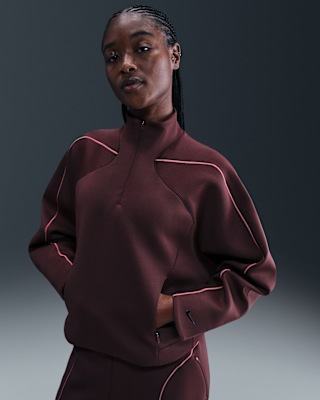 Nike Universa Women's Dri-FIT 1/4-Zip Top. Nike.com